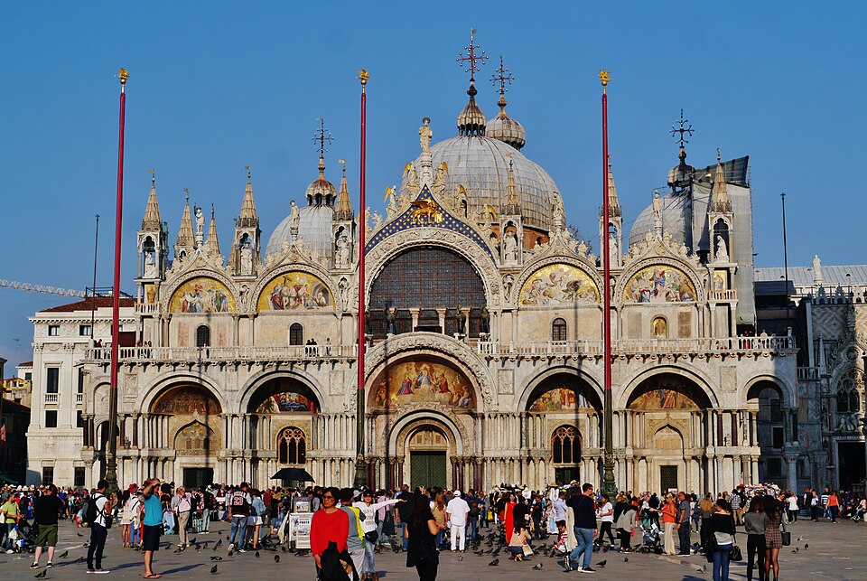 Venezia Basilica di San Marco Fassade 2